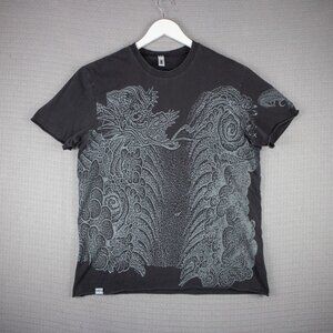 Sukajan Dragon Raw Distressed Japanese Tee Mens